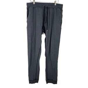Naked Straight Leg Sweatpants Gray Drawstring Side Pockets Women L Athleisure
